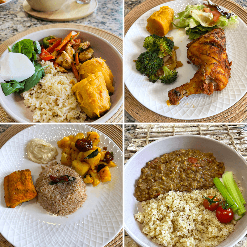 4 healthy lunch dinner recipes