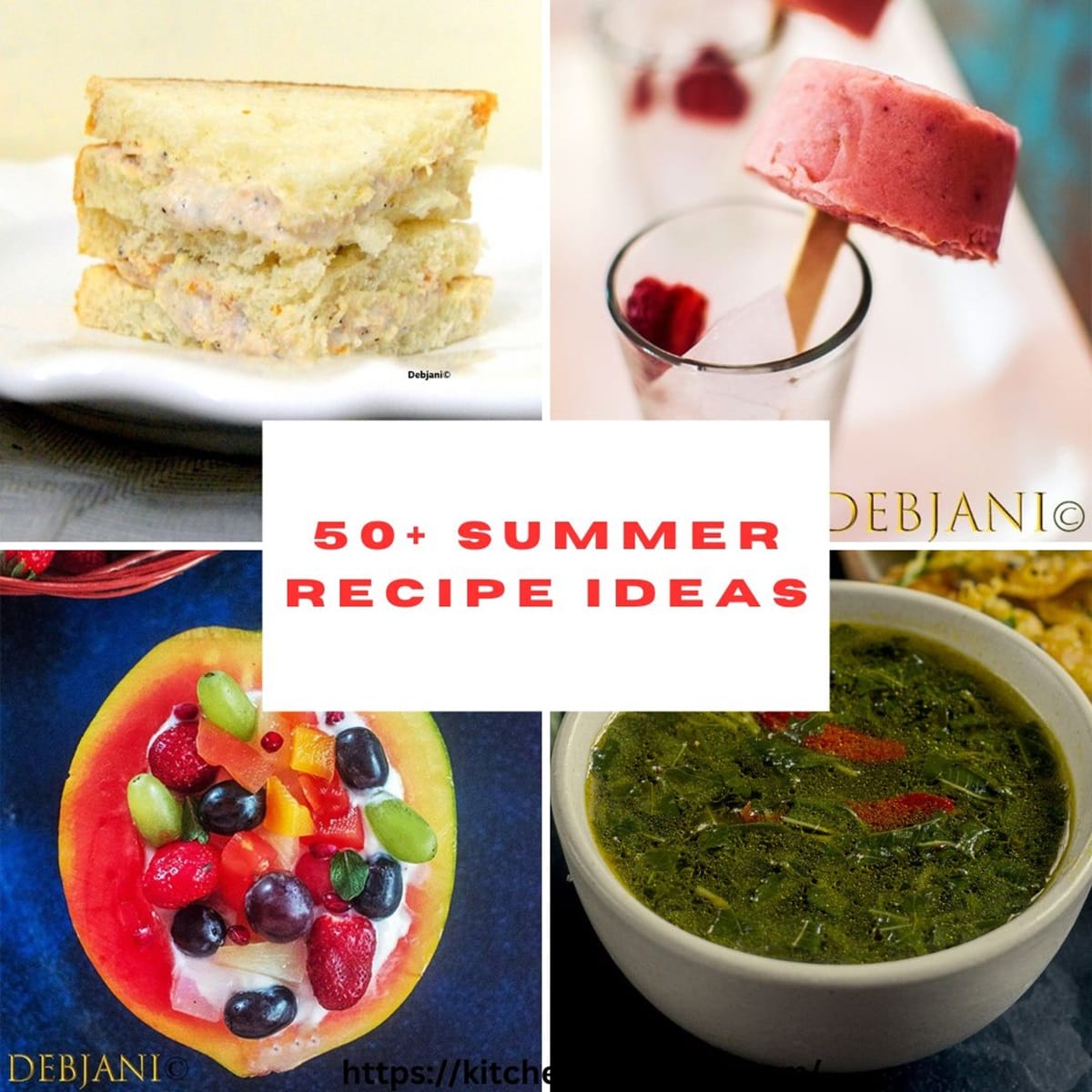 50 Summer Recipe Ideas Debjanir Rannaghar