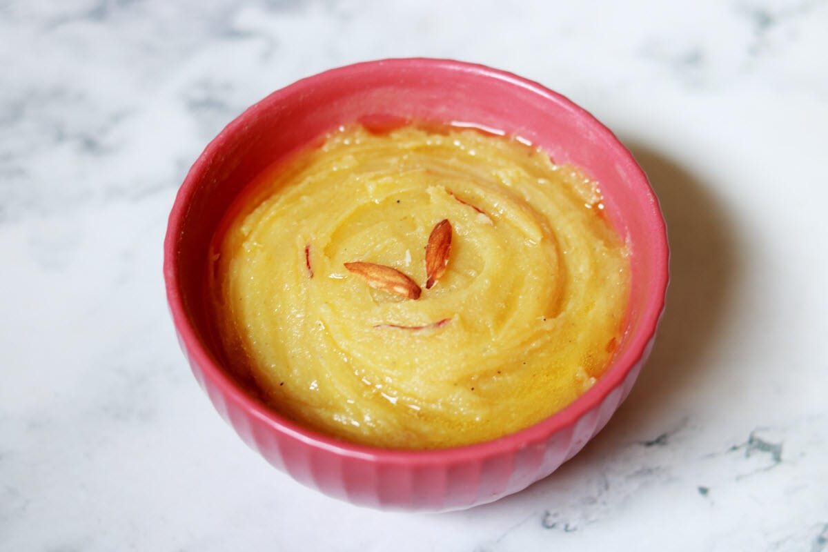 Badam Halwa Almond Halwa Diwali Sweet