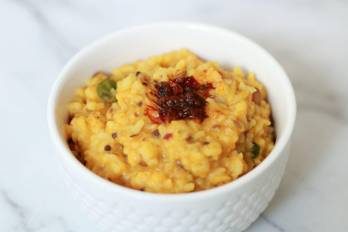 Ghee Mudda Pappu Gongura Rice