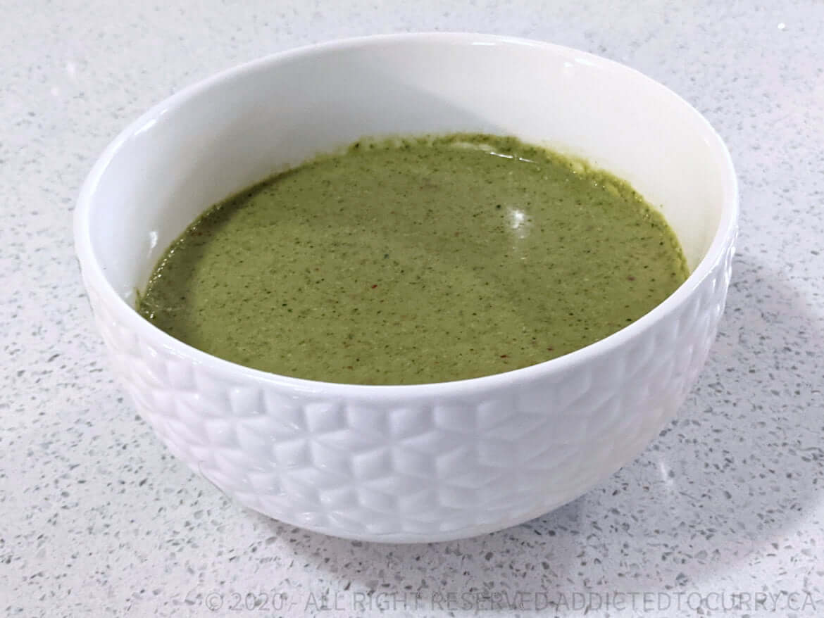 Coriander leaf chutney