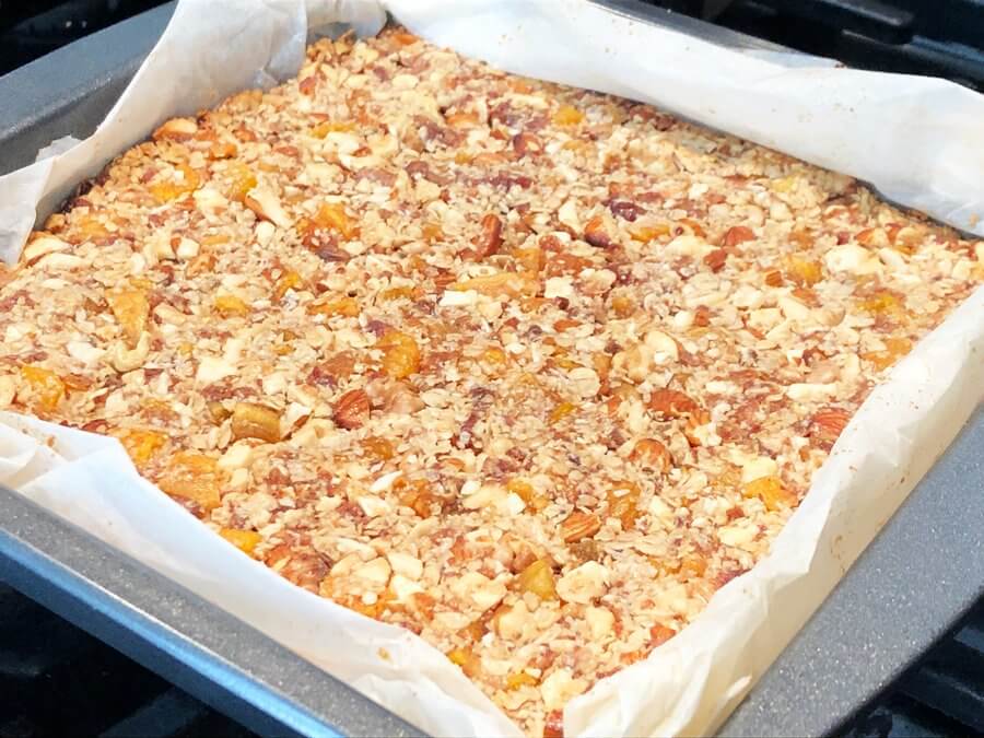 Easy granola bars
