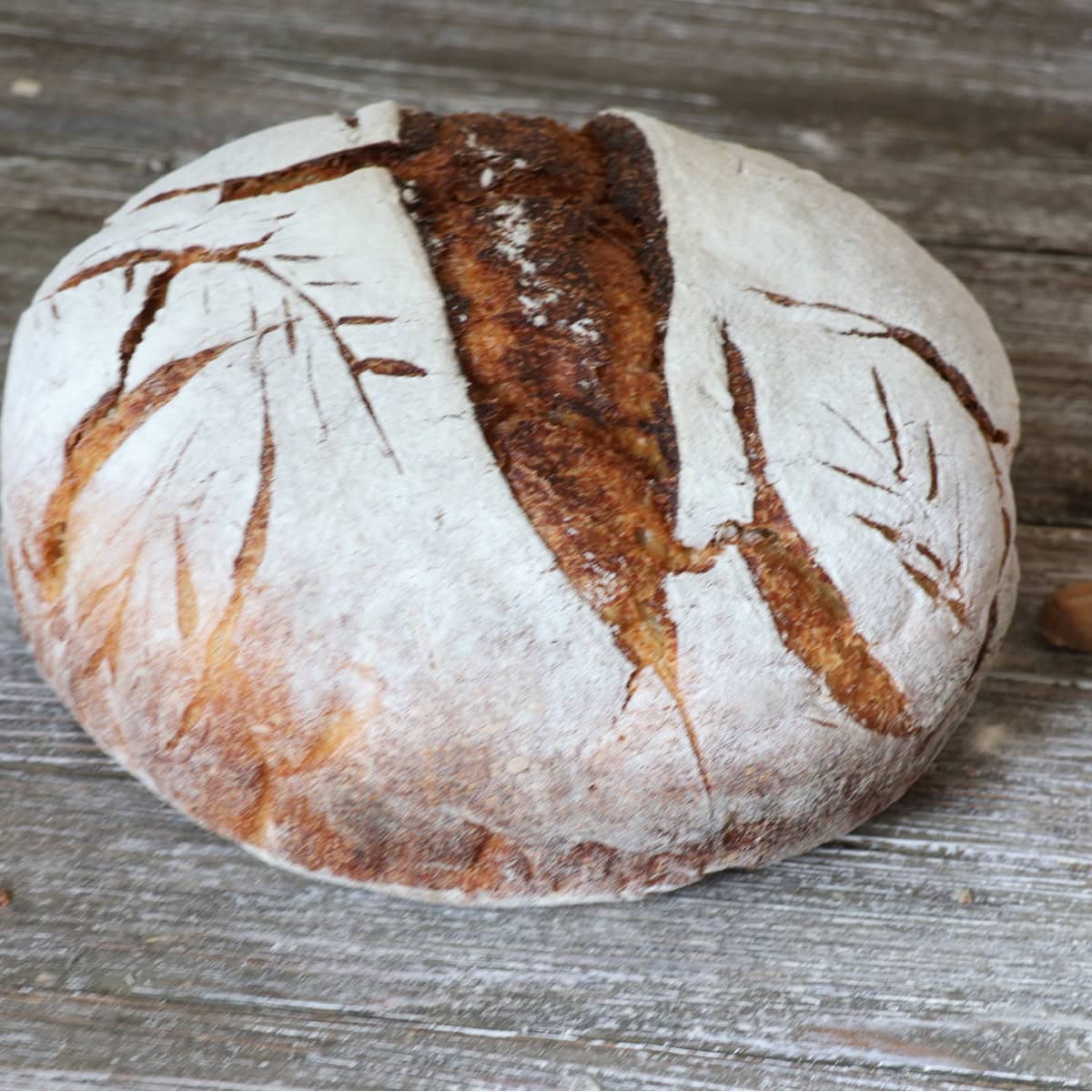Eggnog Sourdough Bread 1