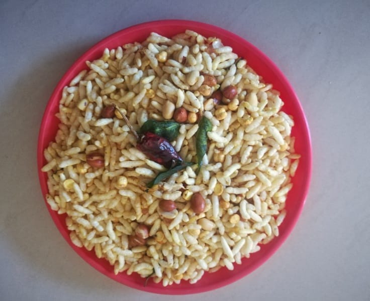 Famous Indian Recipes kara pori recipe