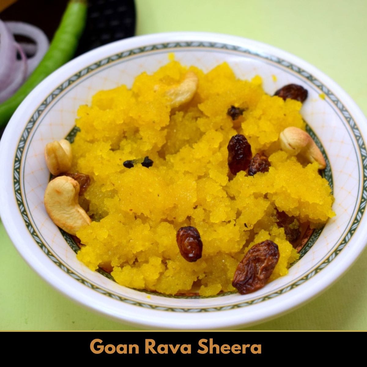 Goan Rava Sheera Featured Image