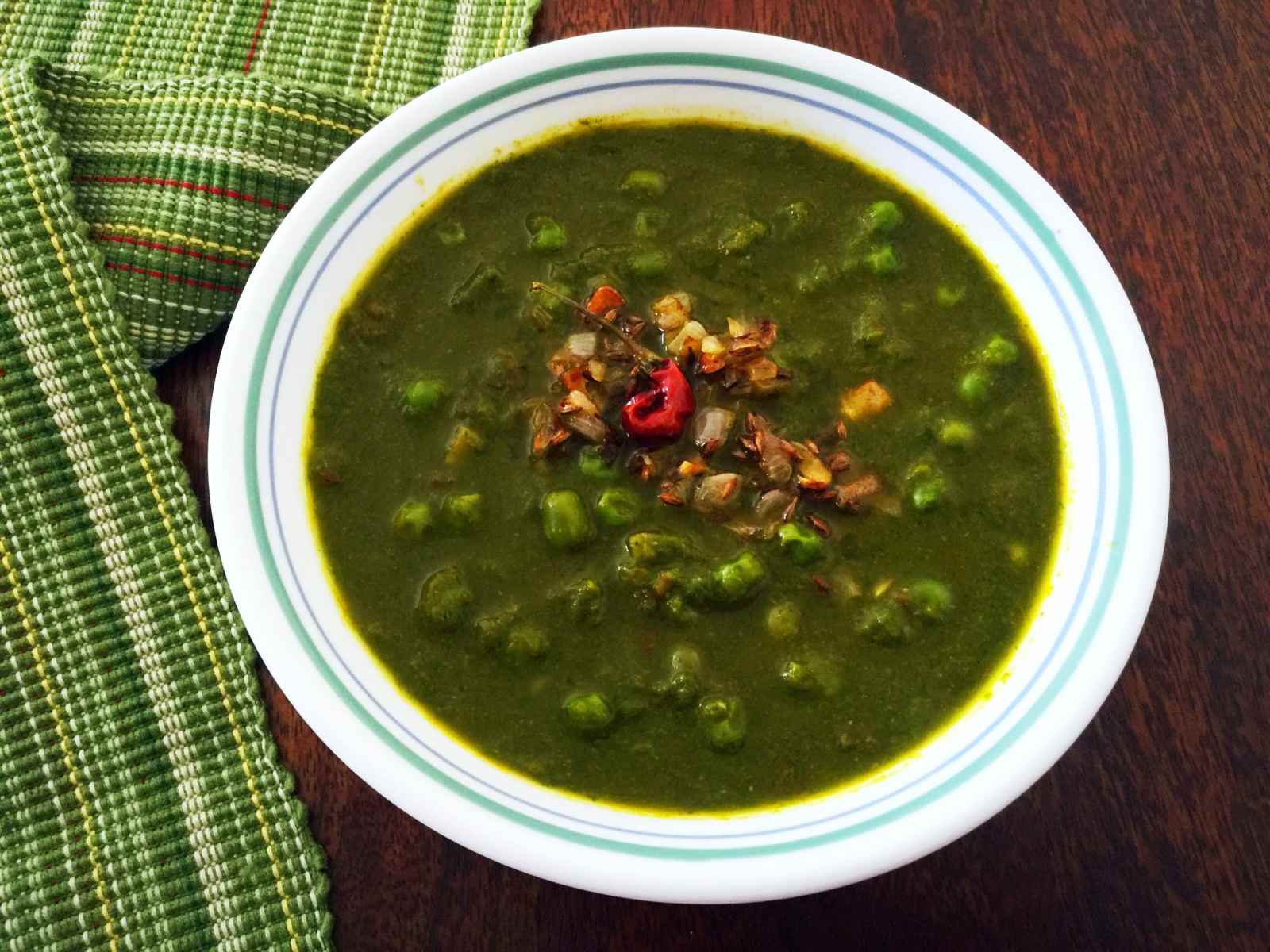 Green Peas Curry