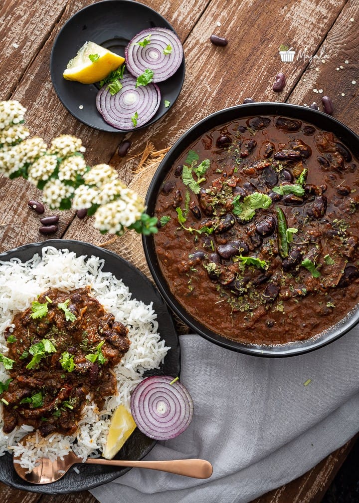 PUNJABI RAJMA MASALA RECIPE KIDNEY BEANS CURRY V4