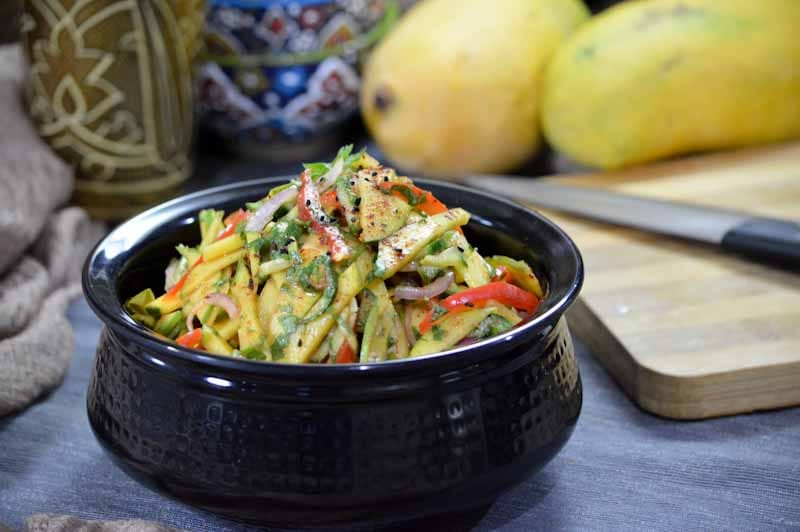 Raw Mango Detox Salad 1