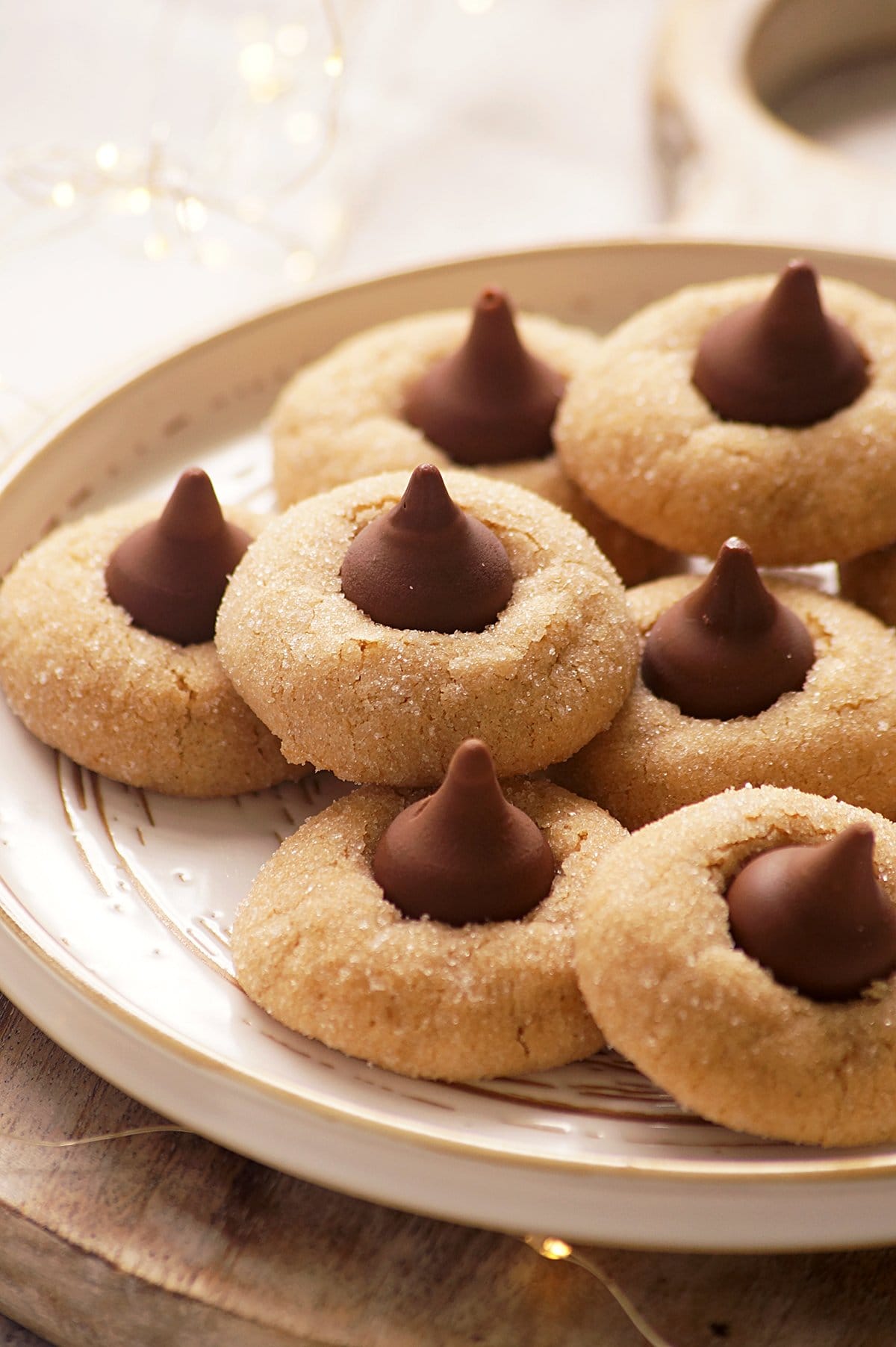 peanut butter blossoms cookie reicpe