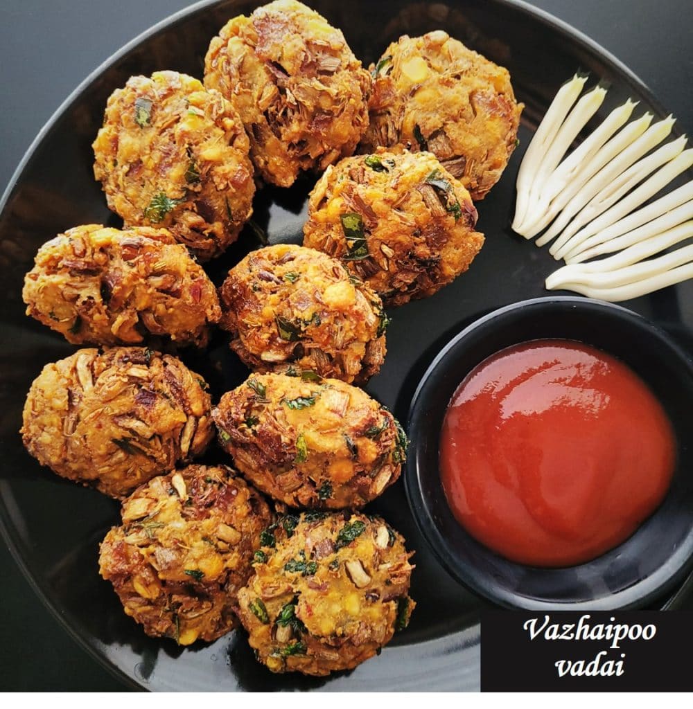 vazhaipoo vadai 1000x1024