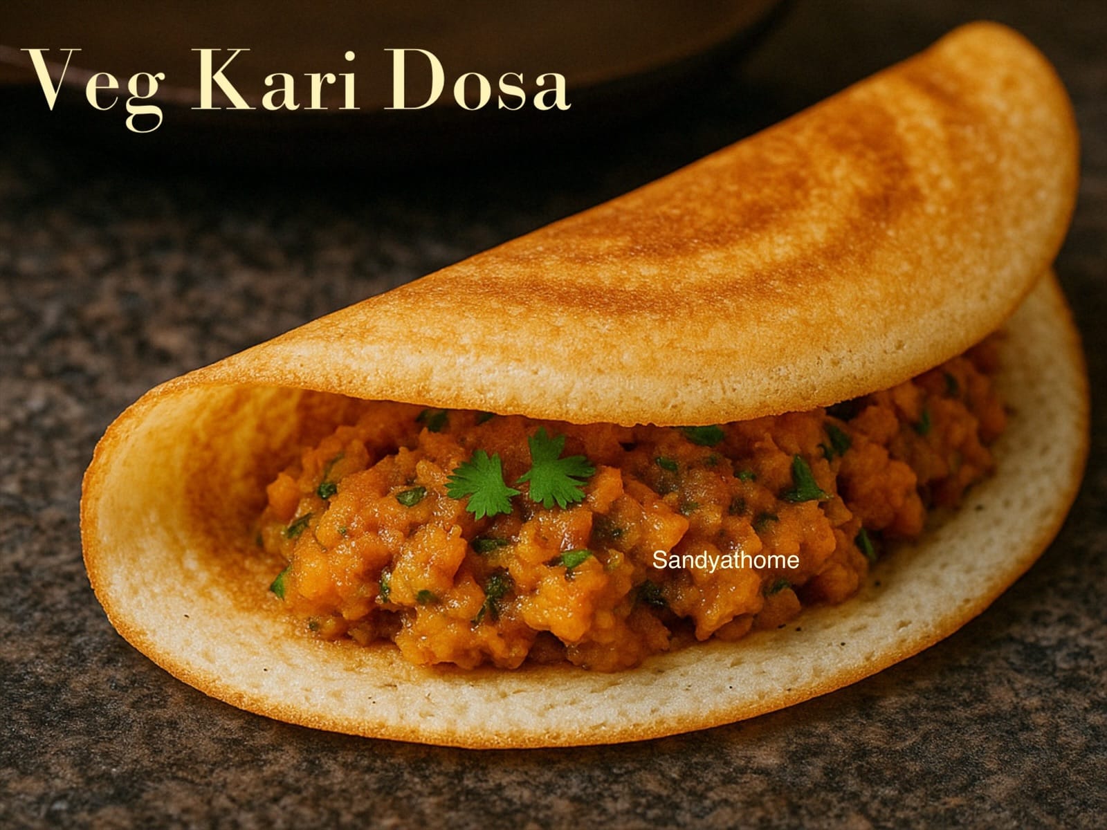 veg kari dosa soya recipe 1