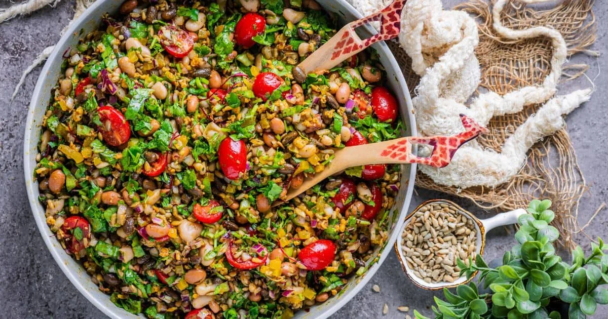 vegan dense bean salad recipe jpg