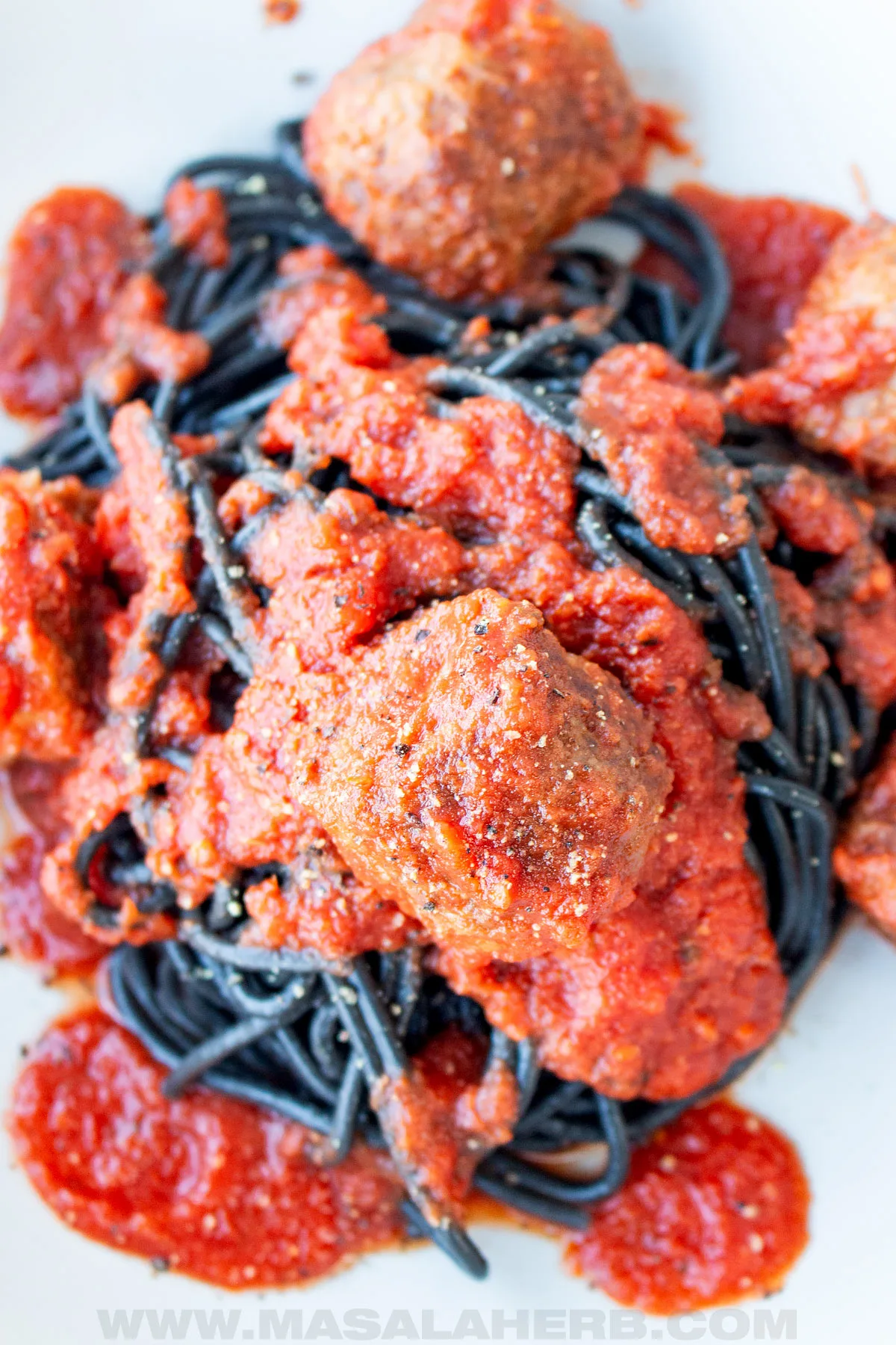 Black Spaghetti Meatballs jpg