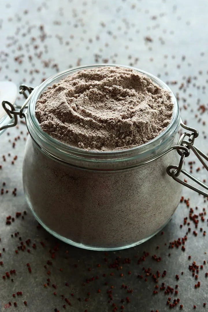 homemade ragi flour jpg