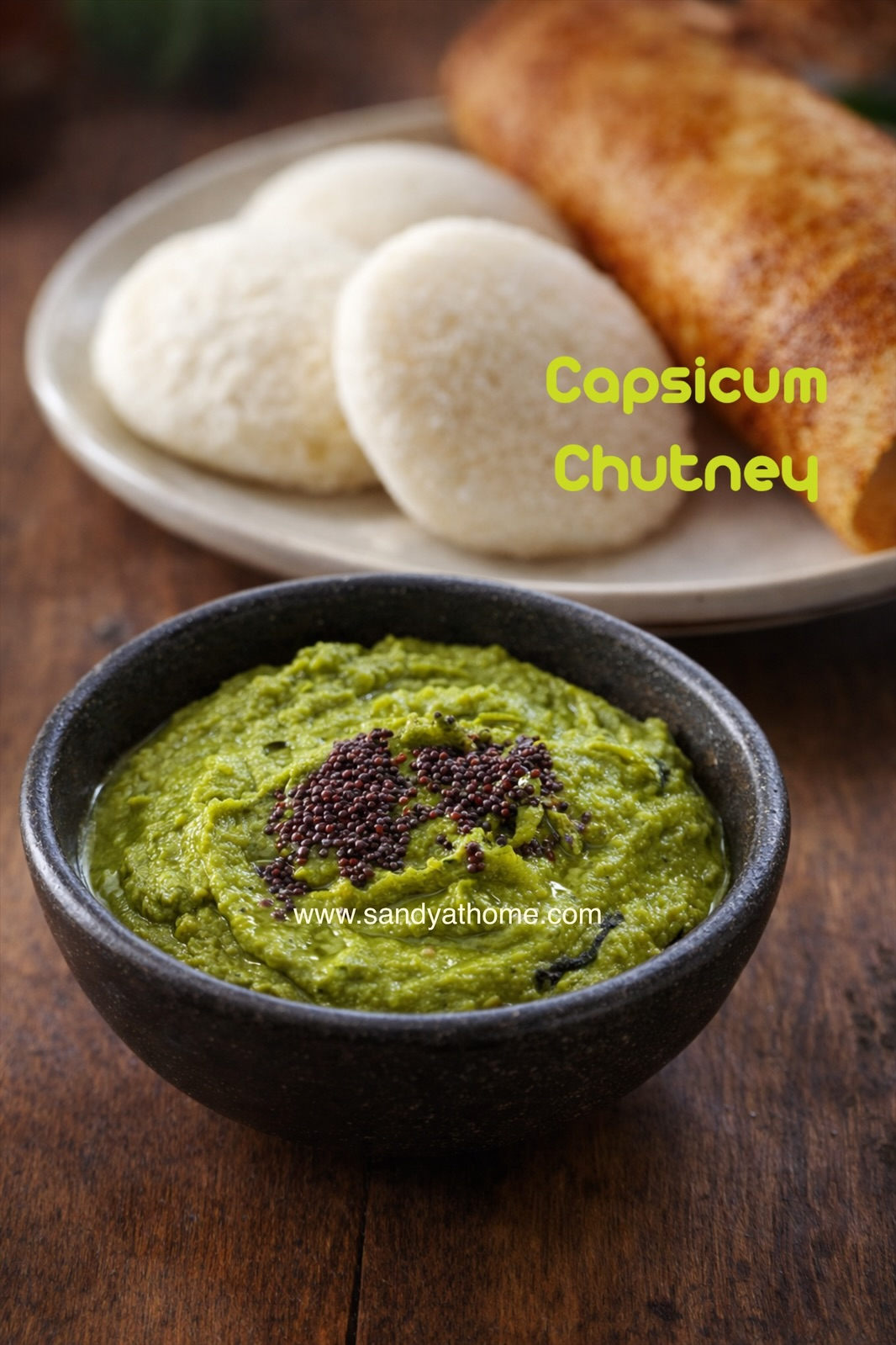 kudamilagai chutney green capsicum breakfast webp webp