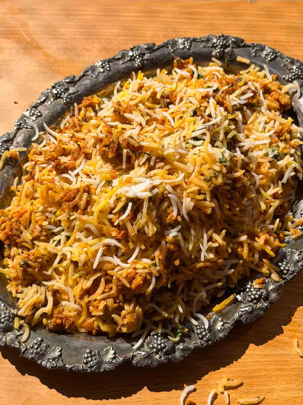 Veg Soya Keema Biryani jpg