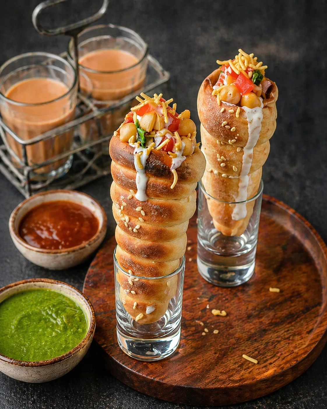 Chatpati Cone Chaat jpg