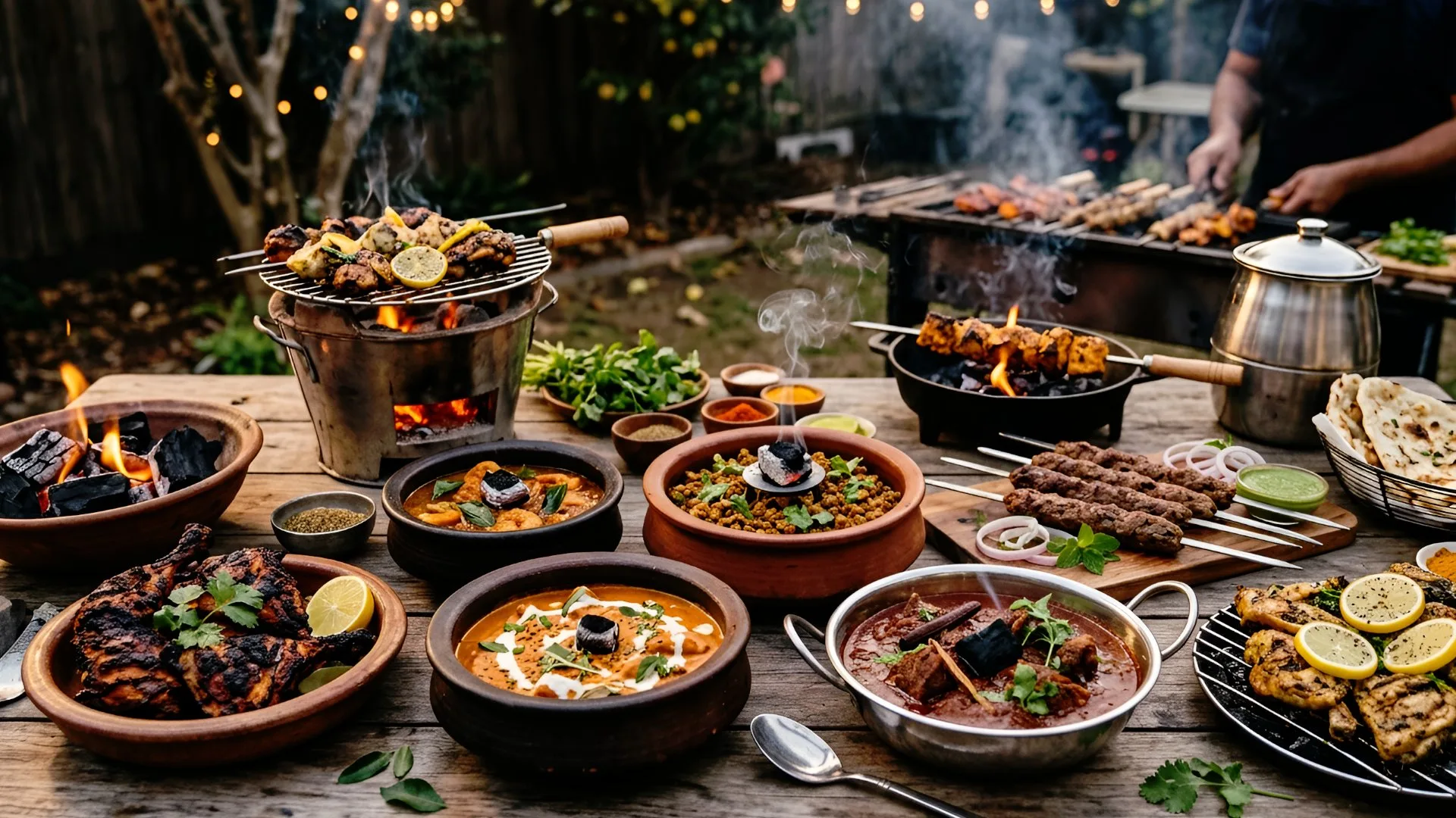 Smoky Spicy Mastering Coal Cooked Indian Meat Recipes at Home jpg
