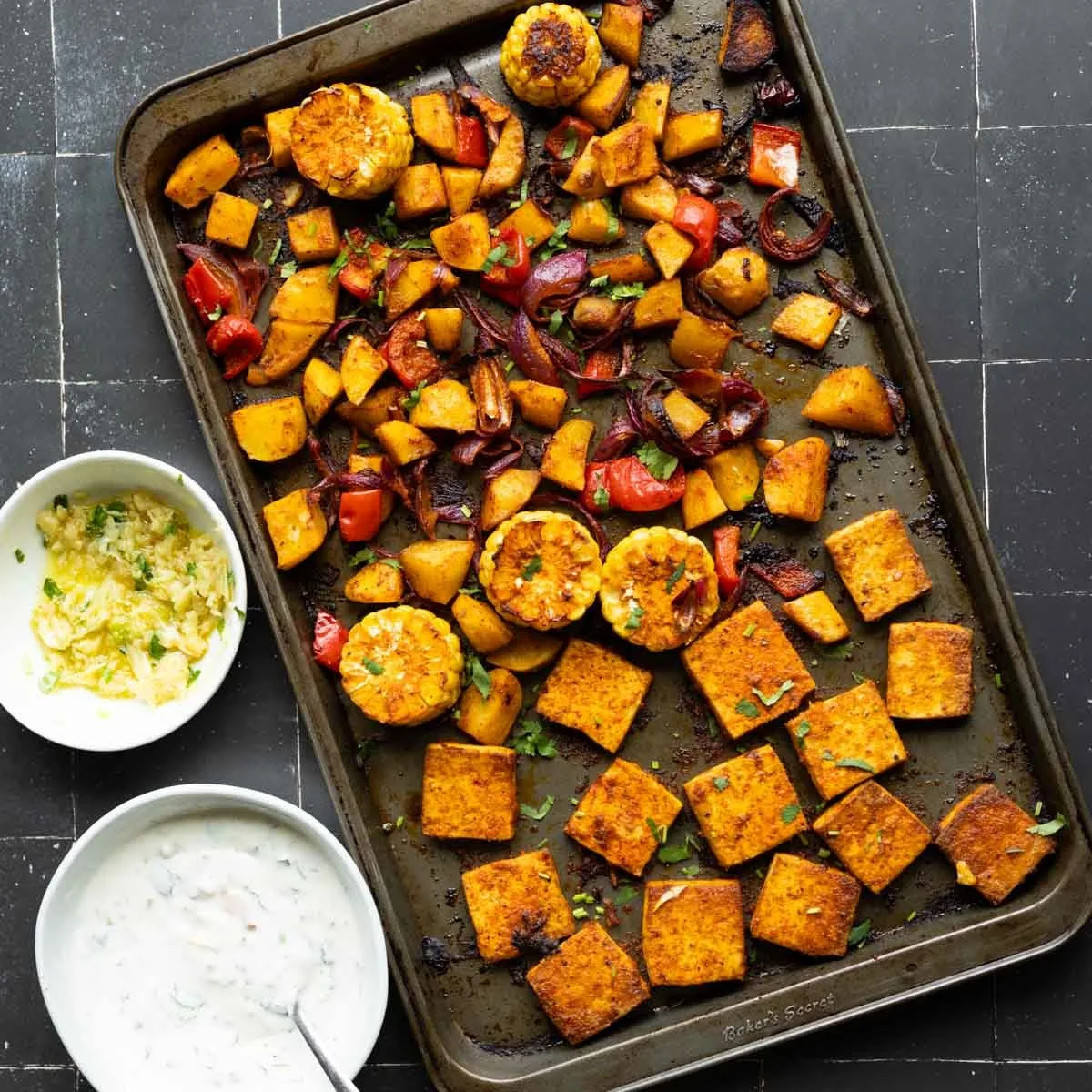 sheet pan peri peri dinner jpg