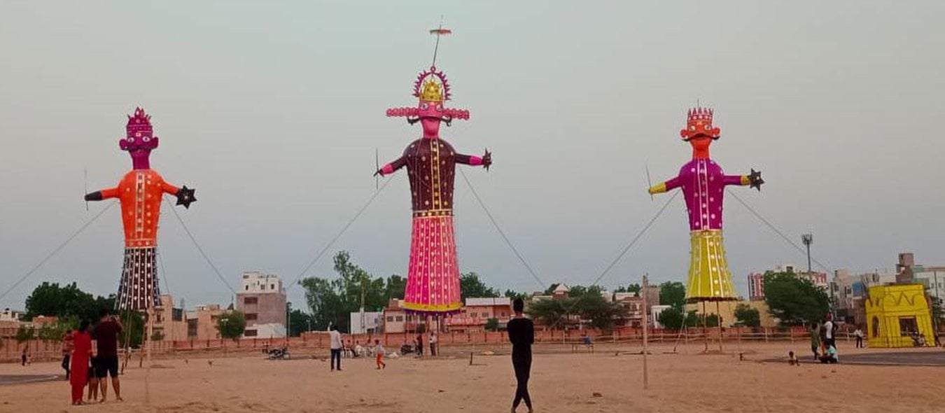 KCT NEWS – bikaner dussehra festival | फिर भरा दंभ, खड़ा हुआ रावण परिवार – New Update