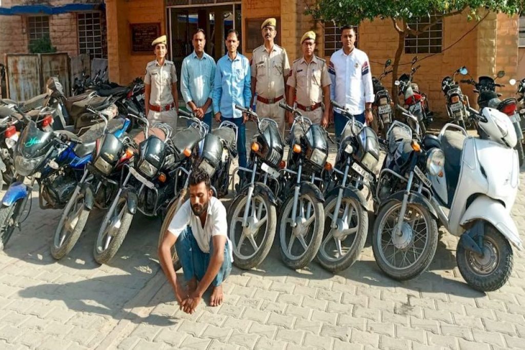 KCT NEWS – 9 bikes stolen by racking, breaking the lock and using duplicate key | रैकी कर लॉक तोड़ता और डुप्लीकेट चाबी से चुराई नौ मोटरसाइकिल – New Update