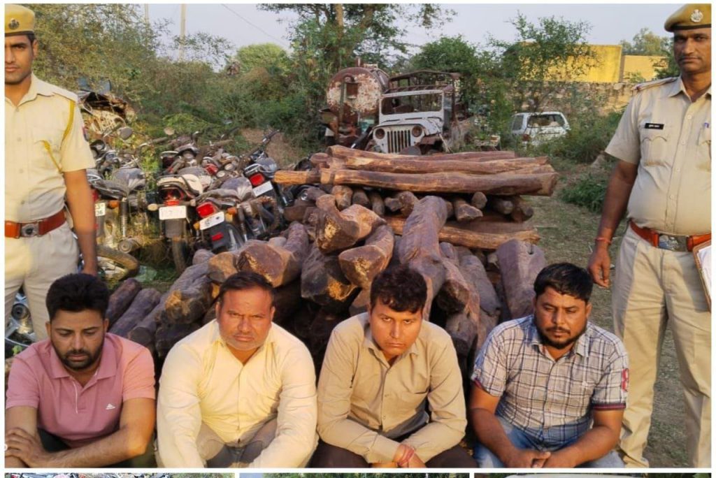 KCT NEWS – Smuggling of red sandalwood through Rajasthan, police caught red sandalwood worth twelve crores, four smugglers arrested, vehicles seized | Rajasthan से होकर लाल चंदन की तस्करी, पुलिस ने बारह करोड़ का लाल चंदन पकड़ा, चार तस्कर गिरफ्तार, गाड़ियां जप्त – New Update